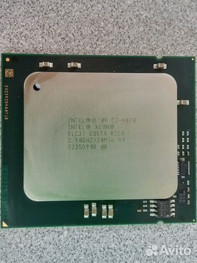 Intel Xeon E7-4870 SLC3T Socket 1567 10яд. 2.4GHz