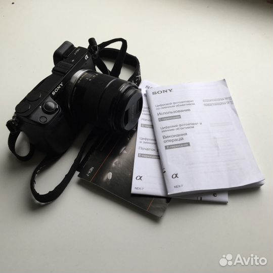 Sony alpha nex 7 + объектив sel 1855+Сумка