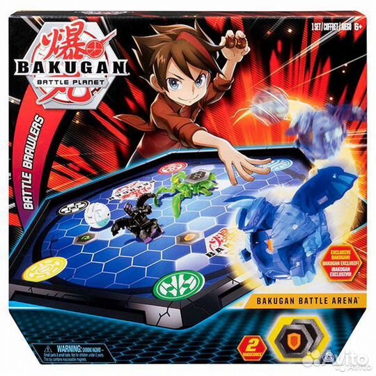 Большая шестигранная арена Bakugan