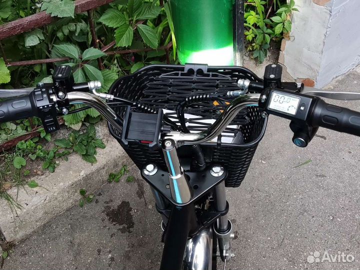 Электровелосипед monster (black X)