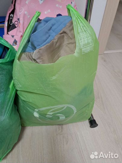 Пакет с вещами