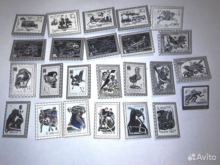 Значки в ситале