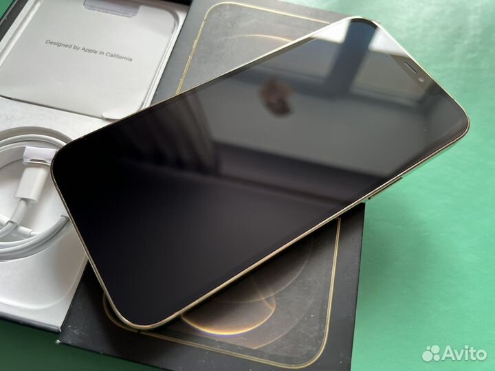 iPhone 12 Pro Max 256gb АКБ 90% Gold (sim+esim)