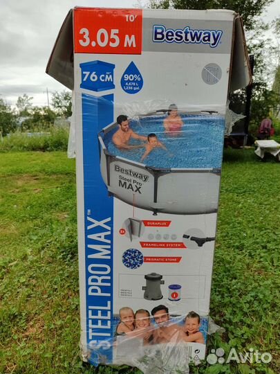 Каркасный бассейн бу