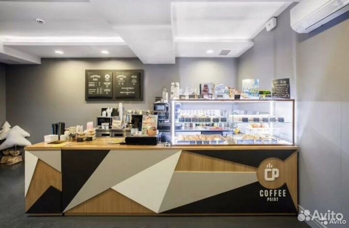 Стойка для кофейни, барная стойка для ТЦ