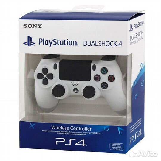 Геймпад PS4 DualShock 4 v2, Белый ледник