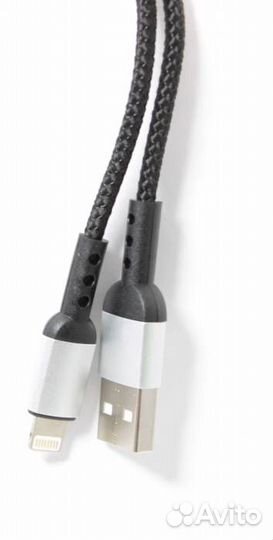USB Кабель для Apple/iPhone M44, в оплетке, 2.4А