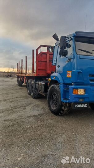 КАМАЗ 44108-24 с полуприцепом, 2020