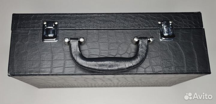 Набор рюмки стопки+графин в чемодане