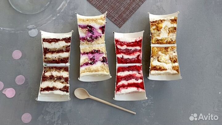 Торты в стакане Cake to go