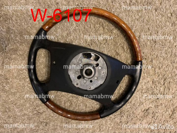 Руль рест дерево Е E 38 BMW бмв