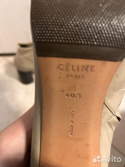 Ботильоны Celine, размер 40,5