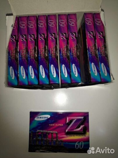 Аудио кассеты новые. Цена за одну