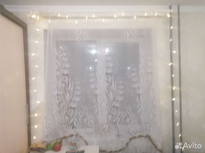 Тюль с гардиной