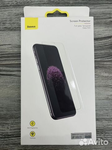 Защитное стекло Baseus для iPhone 11/XR