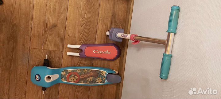 Замена подшипника в детском самокате запчасти