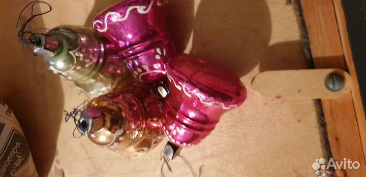 Елочные игрушки СССР