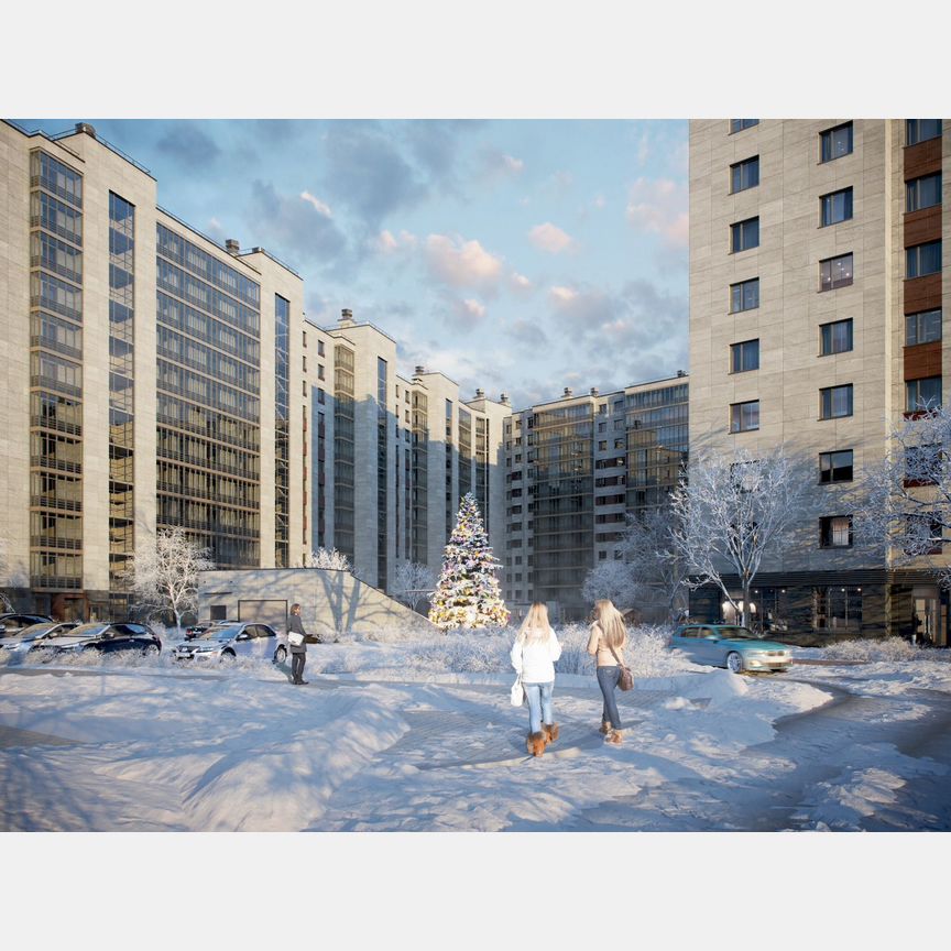 2-к. квартира, 46,7 м², 11/12 эт.