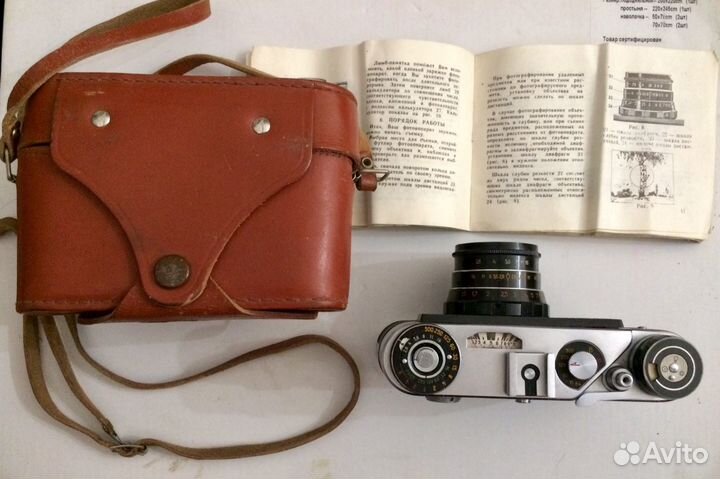 Фотоаппарат фед-5 СССР Диапроектор с фильмами