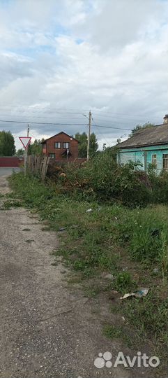 Покос травы, спил деревьев
