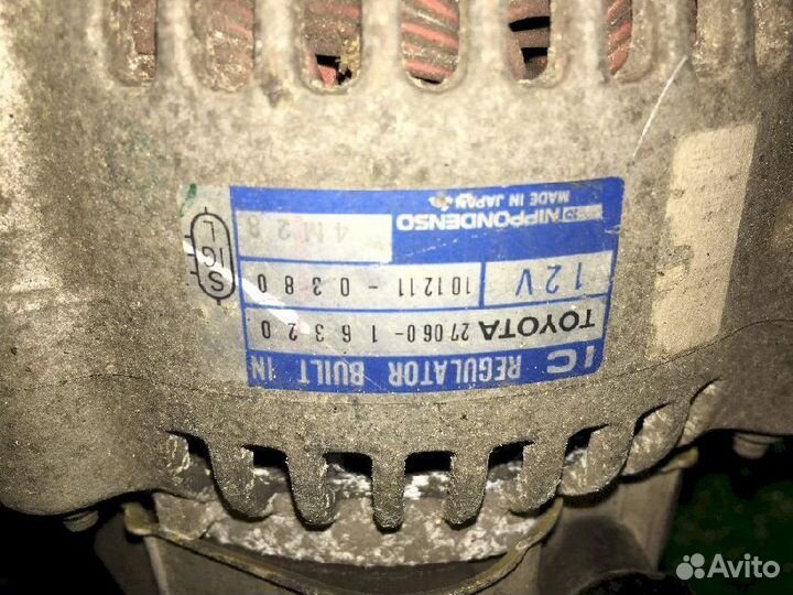 Генератор 4A-GE Toyota Corolla Levin AE101 2706016