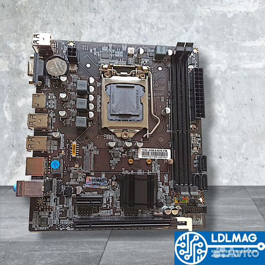 Новая материнская плата H61 LGA1155