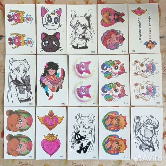 Временные татуировки 