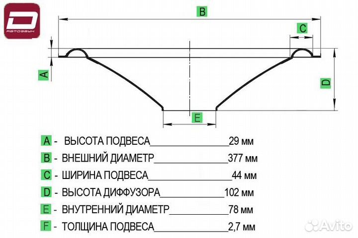 Dynamic State SP-SW15CS Light Cone, vc-3'', H-70m