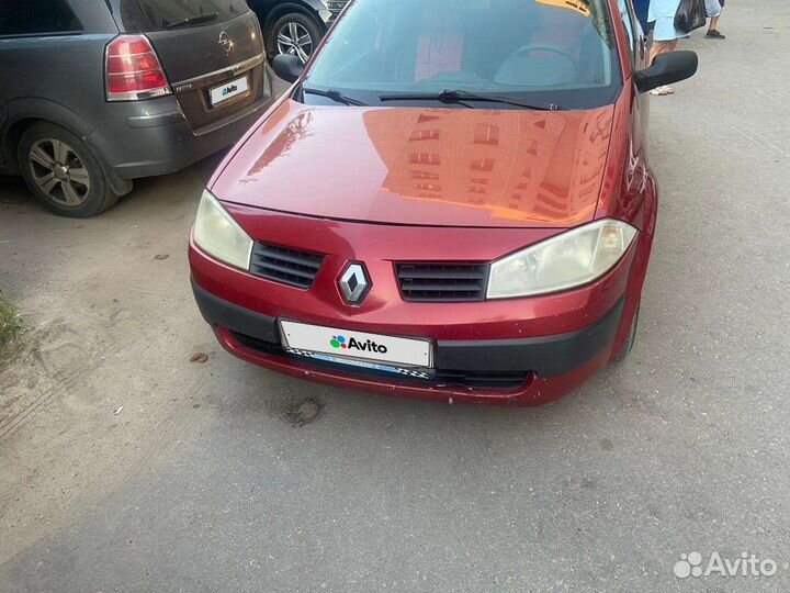 Renault Megane 1.4 МТ, 2004, 200 000 км