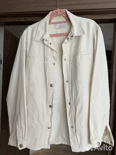 Рубашка куртка джинсовая oui женская