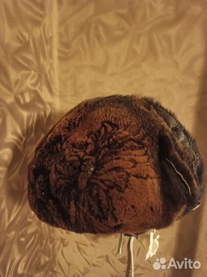 Шапка норковая женская