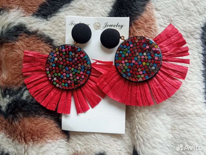 Серьги новые