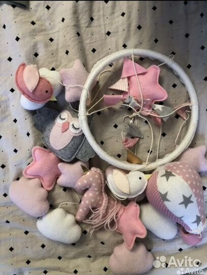 Мобиль из фетра