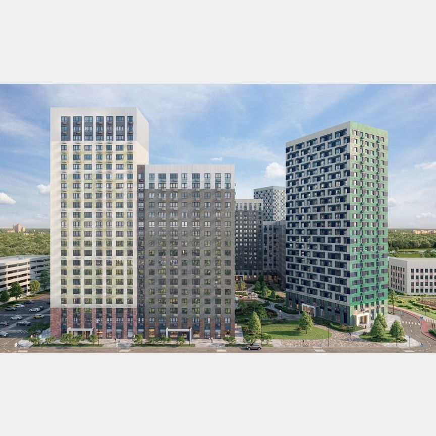 1-к. квартира, 34 м², 17/20 эт.
