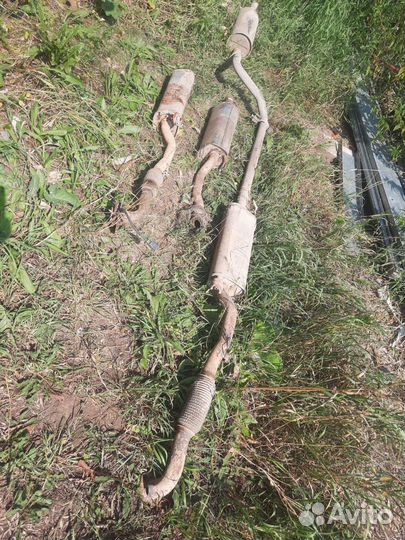 Глушитель резонатор volkswagen polo sedan