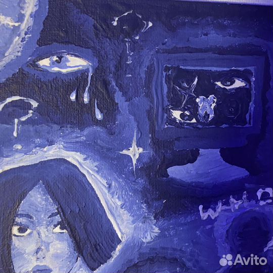 Картина акрил 20х20