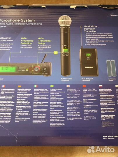 Shure SLX24/SM58 original