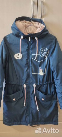 Куртка-парка для девочки