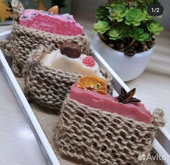 Натуральное мыло ручной работы, мыло с 