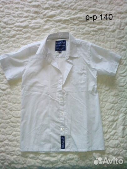 Рубашка рост 140