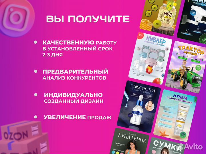 Инфографика для маркетплейсов