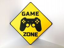 Game Zone (табличка)