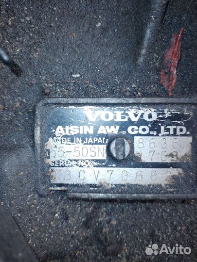 АКПП Вольво s60 2.4