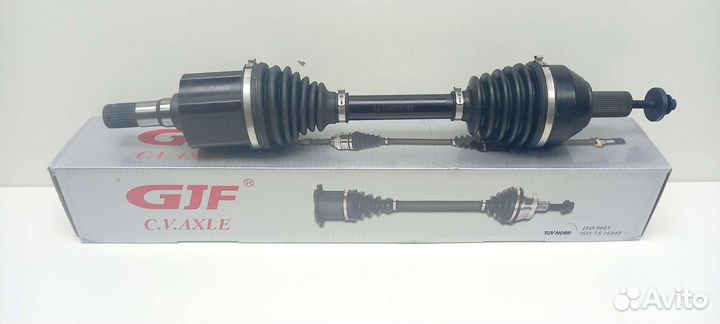 Привод колеса левый ford fiesta 1.6 л АКПП