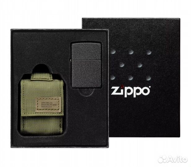 Подарочный набор: Зажигалка Zippo 49400 Новая