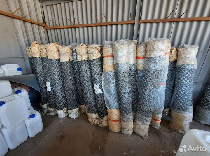 Сетка рабица 50х50х1,8-2м оцинкованная