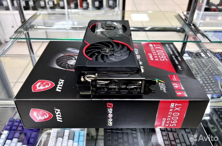 Видеокарта MSI RX 5600 XT Gaming X 6GB/Гарантия