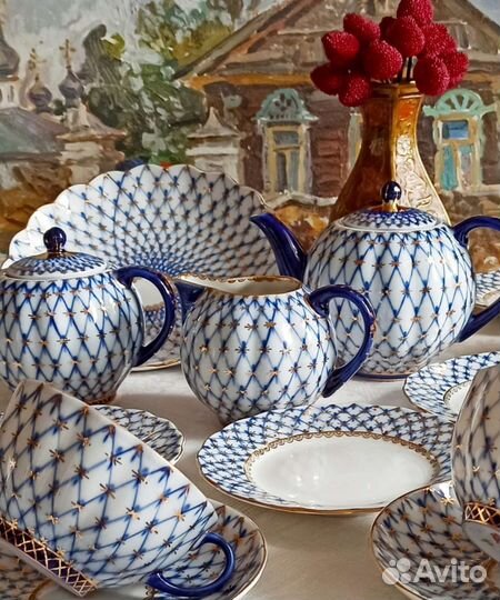 Чайные пары,сервизы, тарелки статуэтка лфз СССР