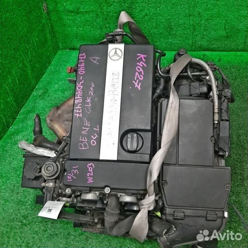Двигатель в сборе двс mercedes-benz CLK200 A209 M2