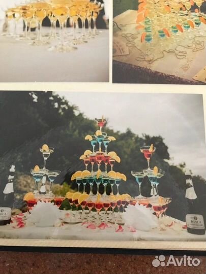 Бокалы для пирамиды